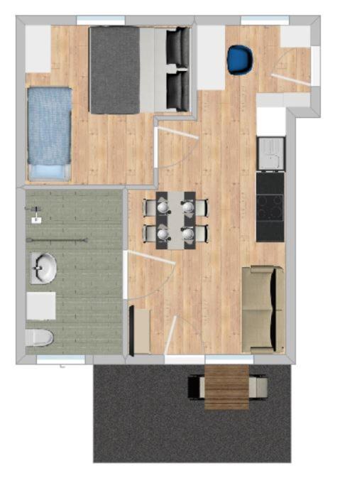 Apartamento Promenade By Bestchoice - Self Check-in With Parking Option *